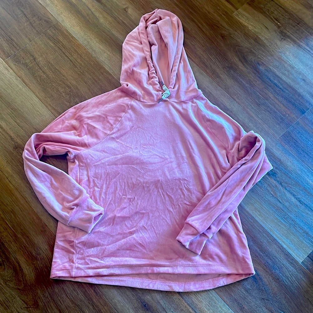 J crew pink matching velvet set